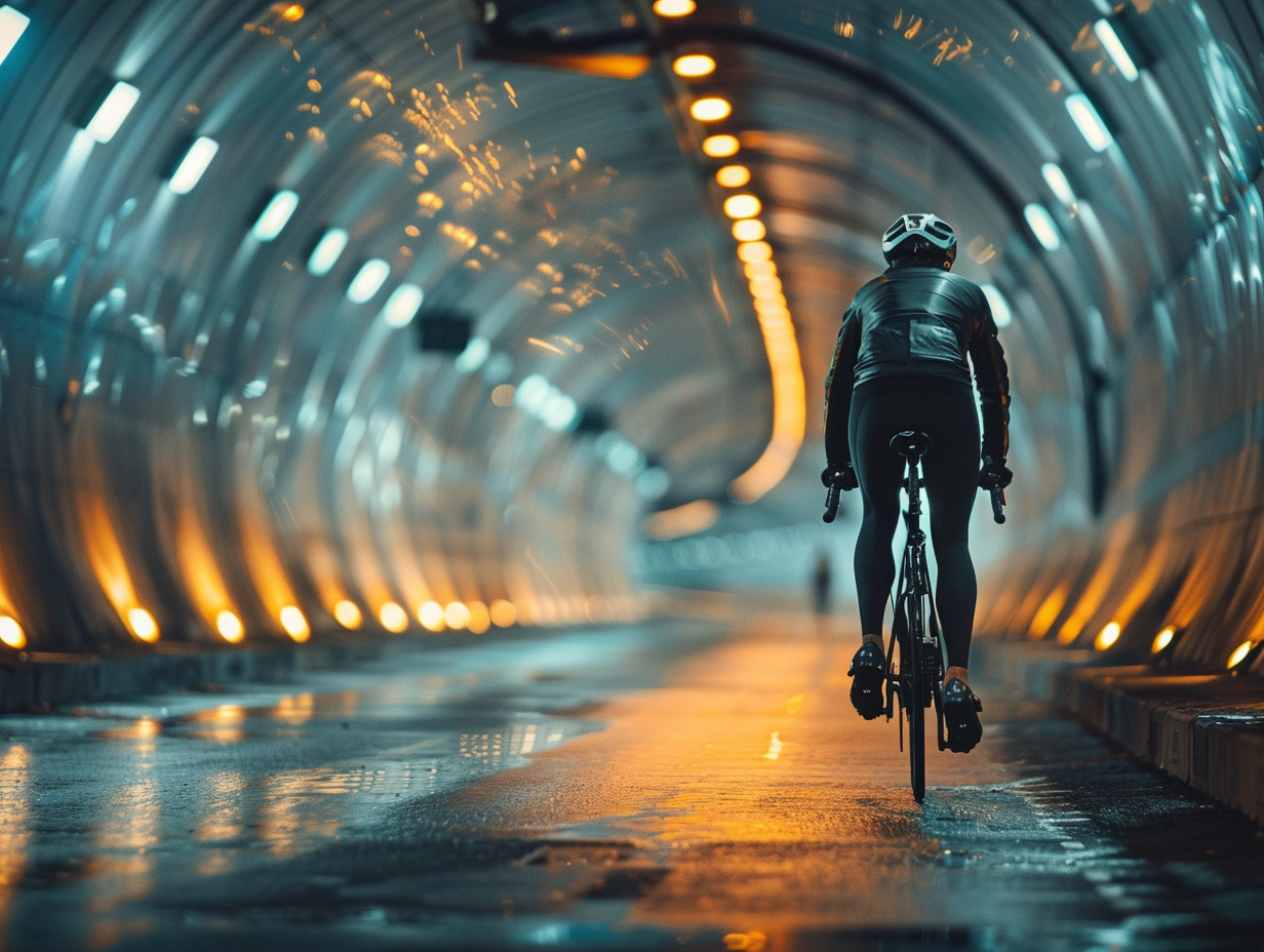 tunnel  vélo