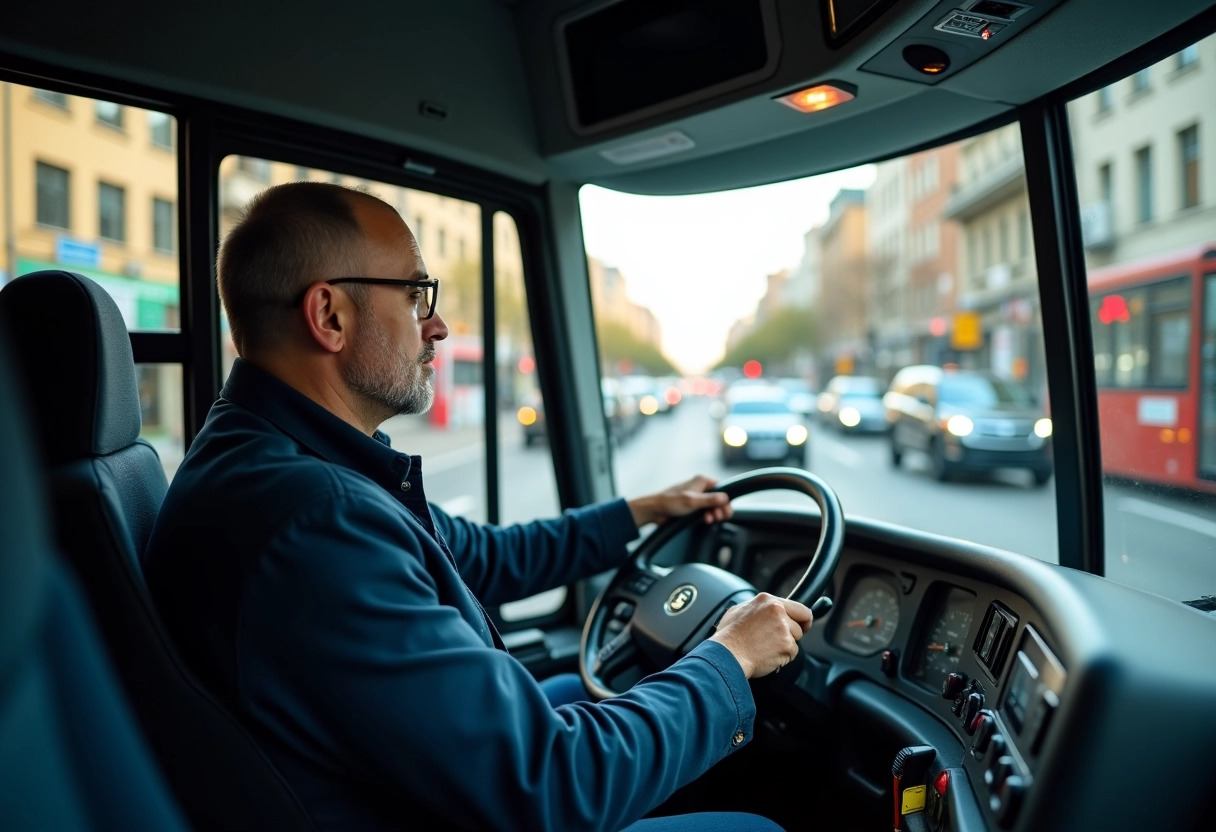 chauffeur de bus